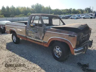 1984 Ford Pickup with VIN 1FTDF15H8EKA99862, listed as a Copart auction lot 69393914 with Not Provided miles and Non Repairable. Bid and sale history available at carsss.com. Image 4.