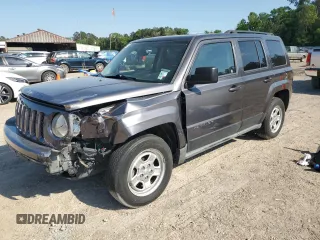 2017 Jeep Patriot Sport with VIN 1C4NJPBA6HD149454, listed as a Copart auction lot 52587805 with 99,039 mi miles and Salvage Title. Bid and sale history available at carsss.com. Image 1.