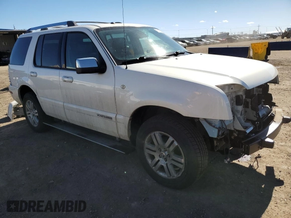 2007 Mercury Mountaineer Premier with VIN 4M2EU48897UJ07041, listed as a Copart auction lot 47112725 with 78,041 mi miles and Salvage Title. Bid and sale history available at carsss.com. Image 4.