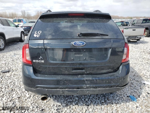 2013 Ford Edge SE with VIN 2FMDK3GC8DBB17113, listed as a Copart auction lot 51850525 with 122,197 mi miles and Clean Title. Bid and sale history available at carsss.com. Image 6.