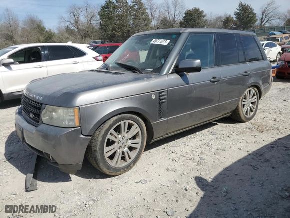 2011 Land Rover Range Rover HSE LUX with VIN SALMF1D42BA330151, listed as a Copart auction lot 49777015 with 117,470 mi miles and Clean Title. Bid and sale history available at carsss.com. Image 1.