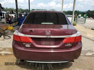 2014 Honda Accord Touring with VIN 1HGCR3F99EA021734, listed as a Copart auction lot 59976805 with 141,020 mi miles and Salvage title. Bid and sale history available at DreamBid. Image 6.