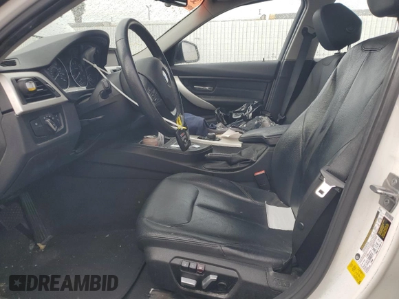 2017 BMW 3 Series 320i with VIN WBA8E1G50HNU14029, listed as a Copart auction lot 48386015 with 87,852 mi miles and Salvage Title. Bid and sale history available at carsss.com. Image 7.