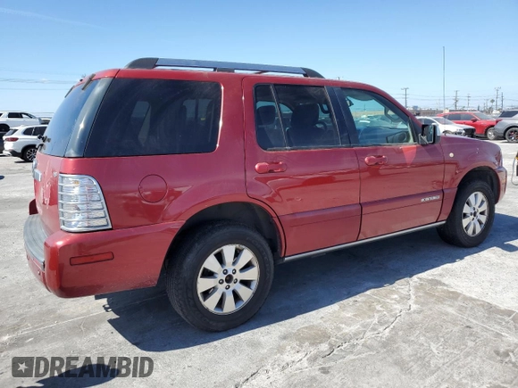 2007 Mercury Mountaineer Premier with VIN 4M2EU48867UJ10768, listed as a Copart auction lot 47492025 with 75,470 mi miles and Salvage Title. Bid and sale history available at carsss.com. Image 3.