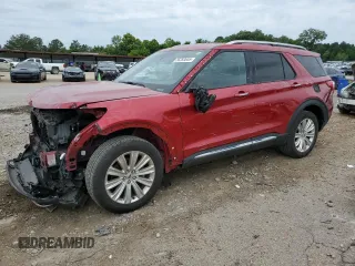 2020 Ford Explorer Limited z VIN 1FMSK8FH2LGA58634, wystawiony jako Copart lot #56283655 z przebiegiem 84 027 mil mil oraz Szkoda całkowita • Salvage title. Historia ofert i sprzedaży dostępna na DreamBid. Obrazek 1.
