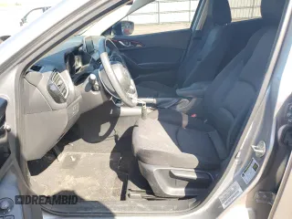 2016 Mazda 3 i Sport with VIN JM1BM1K70G1323207, listed as a Copart auction lot 52296815 with 40,404 mi miles and Salvage Title. Bid and sale history available at DreamBid. Image 7.