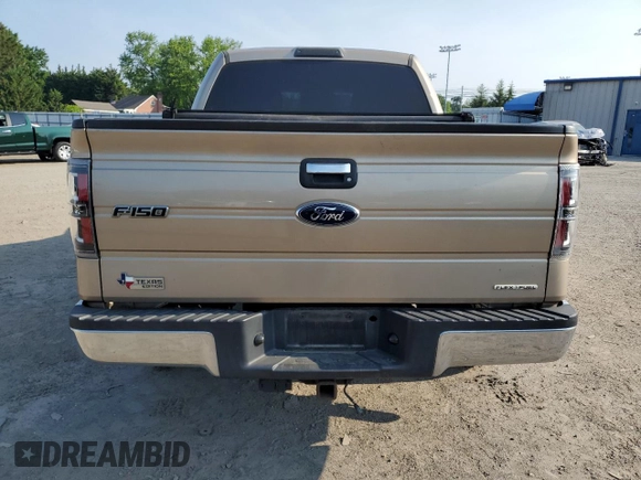 2011 Ford F-150 XL with VIN 1FTFW1CF0BKD10820, listed as a Copart auction lot 60195365 with 192,218 mi miles and Salvage title. Bid and sale history available at DreamBid. Image 6.