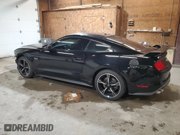 2019 Ford Mustang GT z VIN 1FA6P8CF5K5204048, wystawiony jako Copart lot #73311984 z przebiegiem 45 736 mil mil oraz Szkody całkowita. Historia ofert i sprzedaży dostępna na DreamBid. Obrazek 2.