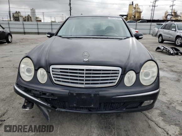 2003 Mercedes-Benz E-Class 3.2L with VIN WDBUF65J03A313146, listed as a Copart auction lot 48976185 with 258,237 mi miles and Salvage Title. Bid and sale history available at carsss.com. Image 5.