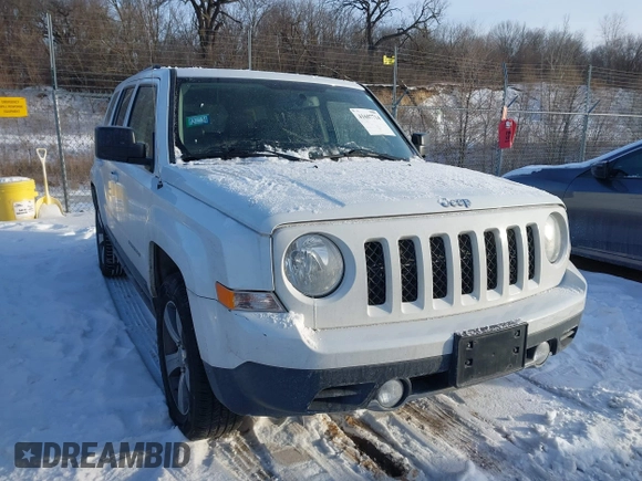 2016 Jeep Patriot Latitude with VIN 1C4NJPFA5GD621054, listed as a IAAI auction lot 41607714 with 118,625 mi miles and . Bid and sale history available at DreamBid. Image 1.