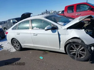 2017 Hyundai Sonata 2.4L with VIN 5NPE24AF4HH451523, listed as a IAAI auction lot 41621196 with 120,703 mi miles. Bid and sale history available at carsss.com. Image 13.