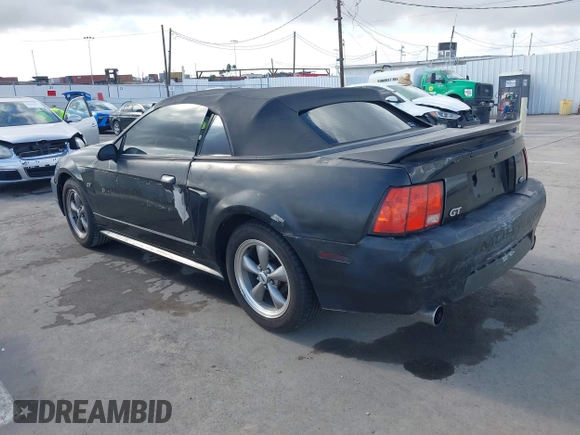 2000 Ford Mustang GT with VIN 1FAFP45X1YF165489, listed as a IAAI auction lot 41926293 with 144,312 mi miles. Bid and sale history available at carsss.com. Image 3.