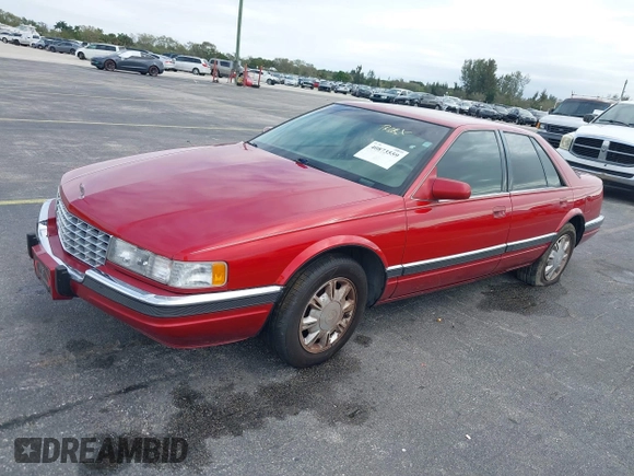 1995 Cadillac Seville Luxury SLS with VIN 1G6KS52Y7SU833943, listed as a IAAI auction lot 40873559 with 1 mi miles. Bid and sale history available at carsss.com. Image 2.