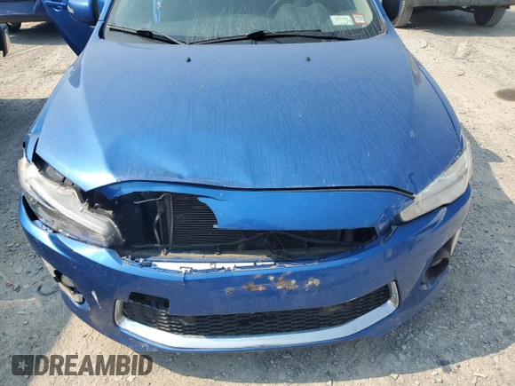 2016 Mitsubishi Lancer SE with VIN JA32V2FW4GU008041, listed as a Copart auction lot 71416584 with 93,347 mi miles and Salvage Title. Bid and sale history available at carsss.com. Image 11.