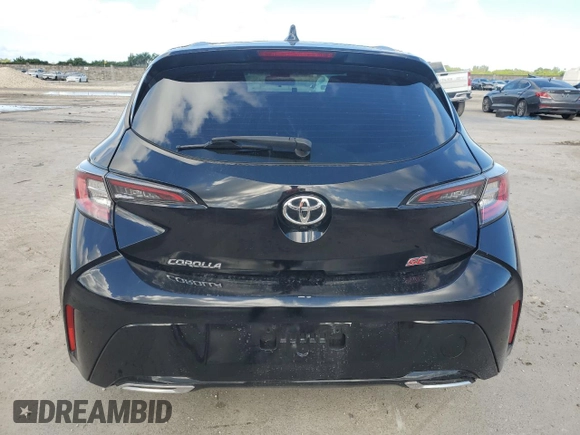 2019 Toyota Corolla Hatchback SE with VIN JTNK4RBE2K3003764, listed as a Copart auction lot 70586794 with 109,739 mi miles and Non Repairable. Bid and sale history available at carsss.com. Image 6.