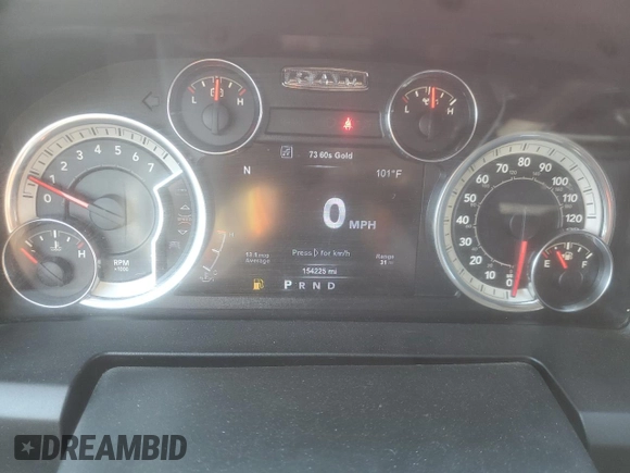 2017 Ram 1500 Big Horn z VIN 3C6RR7LT3HG549122, wystawiony jako Copart lot #60829425 z przebiegiem 154 225 mil mil oraz Czysty tytuł • Clean title. Historia ofert i sprzedaży dostępna na DreamBid. Obrazek 9.