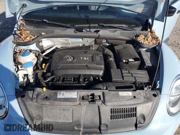 2015 Volkswagen Beetle Fleet Edition with VIN 3VWF17AT8FM607274, listed as a Copart auction lot 51463805 with 78,448 mi miles and Salvage Title. Bid and sale history available at DreamBid. Image 13.