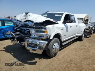 2019 Ram 3500 Laramie with VIN 3C63RRML3KG536877, listed as a Copart auction lot 66170844 with 151,567 mi miles and Salvage Title. Bid and sale history available at carsss.com. Image 1.