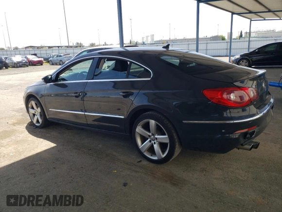 2012 Volkswagen CC Lux PZEV with VIN WVWHP7AN7CE505154, listed as a Copart auction lot 51849365 with 125,124 mi miles and Salvage Title. Bid and sale history available at carsss.com. Image 2.