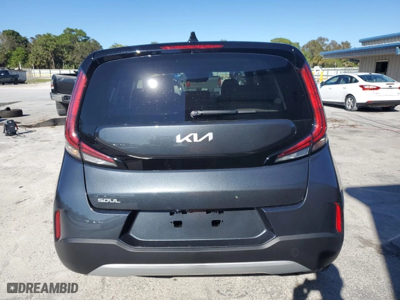 2025 Kia Soul LX with VIN KNDJ23AUXS7252110, listed as a Copart auction lot 82973974 with 255 mi miles and Non Repairable. Bid and sale history available at carsss.com. Image 6.