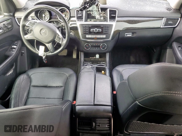 2015 Mercedes-Benz M 350 with VIN 4JGDA5JB1FA549118, listed as a Copart auction lot 56666645 with 138,844 mi miles and Salvage title. Bid and sale history available at DreamBid. Image 8.