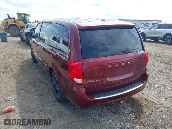 2017 Dodge Grand Caravan GT with VIN 2C4RDGEG4HR680738, listed as a IAAI auction lot 42104067 with 186,705 mi miles and . Bid and sale history available at DreamBid. Image 3.