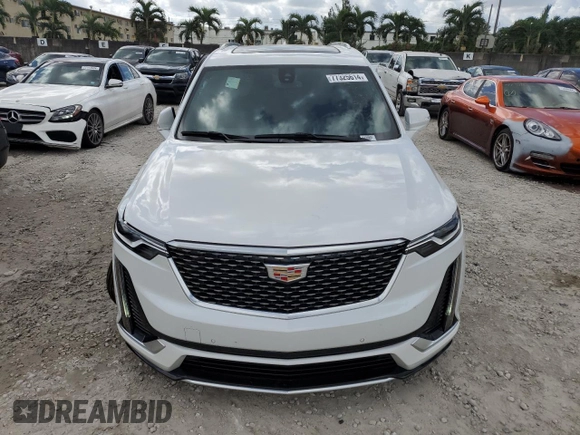 2024 Cadillac XT6 FWD Luxury with VIN 1GYKPAR4XRZ746989, listed as a Copart auction lot 77325614 with 2,234 mi miles and Salvage Title. Bid and sale history available at carsss.com. Image 5.