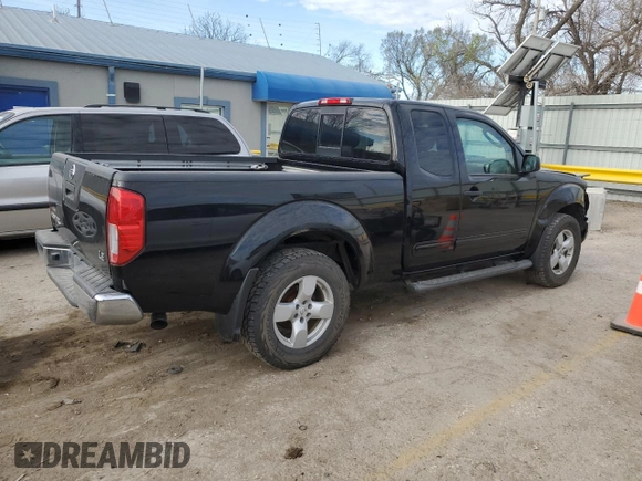 2005 Nissan Frontier LE with VIN 1N6AD06W65C405433, listed as a Copart auction lot 50360665 with 79,546 mi miles and Salvage title. Bid and sale history available at DreamBid. Image 3.
