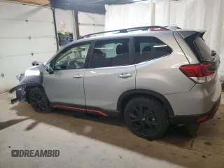 2022 Subaru Forester Sport with VIN JF2SKAJC2NH471997, listed as a Copart auction lot 53866285 with 0 mi miles and Salvage Title. Bid and sale history available at carsss.com. Image 2.