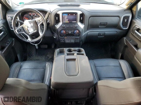 2020 Chevrolet Silverado 1500 LTZ with VIN 1GCUYGEL3LZ259149, listed as a Copart auction lot 86646244 with 84,499 mi miles and Salvage Title. Bid and sale history available at DreamBid. Image 8.