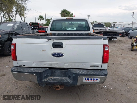 2016 Ford Super Duty F-250 SRW XL with VIN 1FTBF2A68GEB66947, listed as a IAAI auction lot 41618172 with 136,009 mi miles. Bid and sale history available at carsss.com. Image 16.