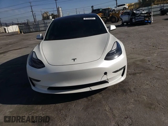 2022 Tesla Model 3 Long Range with VIN 5YJ3E1EB2NF210008, listed as a Copart auction lot 47298585 with 53,753 mi miles and Salvage Title. Bid and sale history available at carsss.com. Image 10.