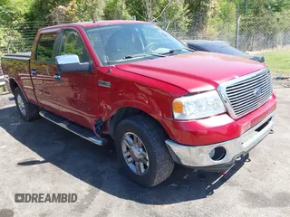 2007 Ford F-150 XLT with VIN 1FTPW14V87KD36051, listed as a IAAI auction lot 42022844 with 147,606 mi miles and . Bid and sale history available at DreamBid. Image 1.