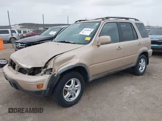 2001 Honda CR-V SE with VIN JHLRD187X1S005637, listed as a IAAI auction lot 41838916 with 153,388 mi miles. Bid and sale history available at carsss.com. Image 17.