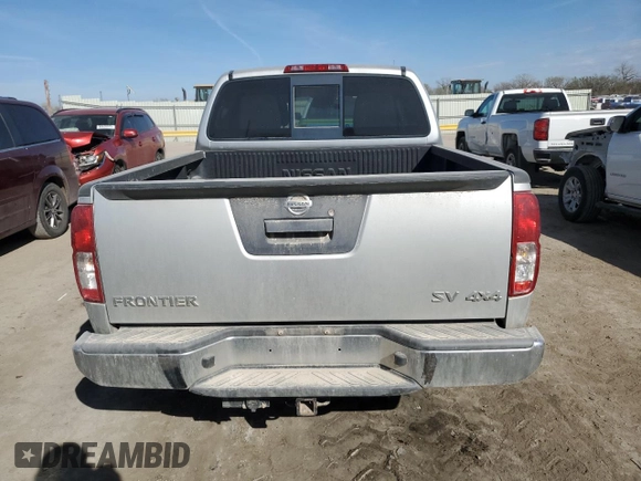 2017 Nissan Frontier SV with VIN 1N6AD0EV3HN748010, listed as a Copart auction lot 49775755 with 127,480 mi miles and Salvage title. Bid and sale history available at DreamBid. Image 6.