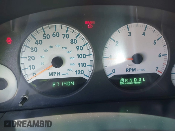 2005 Dodge Caravan SXT with VIN 1D4GP45R25B284206, listed as a IAAI auction lot 42548089 with 271,404 mi miles and . Bid and sale history available at DreamBid. Image 7.