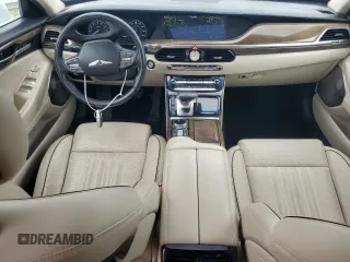 2019 Genesis G90 Ultimate with VIN KMHG54JH0KU052649, listed as a Copart auction lot 54071035 with 126,082 mi miles and Clean Title. Bid and sale history available at DreamBid. Image 8.