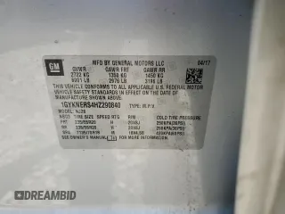 2017 Cadillac XT5 Premium Luxury AWD z VIN 1GYKNERS4HZ290840, wystawiony jako Copart lot #48330755 z przebiegiem Nie podano mil oraz Szkoda całkowita • Salvage title. Historia ofert i sprzedaży dostępna na DreamBid. Obrazek 15.