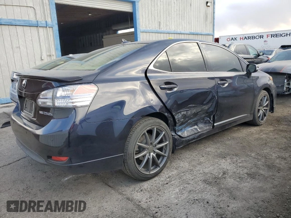 2010 Lexus HS 250h with VIN JTHBB1BA0A2028867, listed as a Copart auction lot 42637515 with 145,617 mi miles and Salvage Title. Bid and sale history available at DreamBid. Image 3.