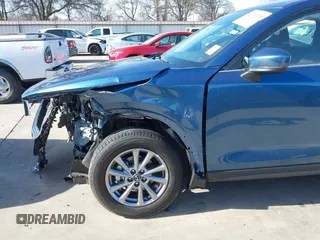 2023 Mazda CX-5 2.5 S with VIN JM3KFBAM4P0281628, listed as a IAAI auction lot 41724158 with 6,013 mi miles. Bid and sale history available at carsss.com. Image 18.