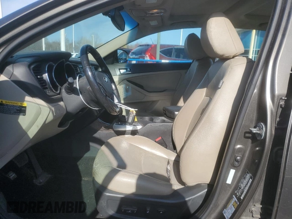 2013 Kia Optima EX with VIN 5XXGN4A71DG259068, listed as a Copart auction lot 54130825 with 162,778 mi miles and Salvage Title. Bid and sale history available at carsss.com. Image 7.