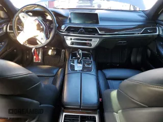 2020 BMW 7 Series 750i xDrive with VIN WBA7U2C03LGJ59954, listed as a Copart auction lot 81485144 with 0 mi miles and Salvage Title. Bid and sale history available at carsss.com. Image 8.