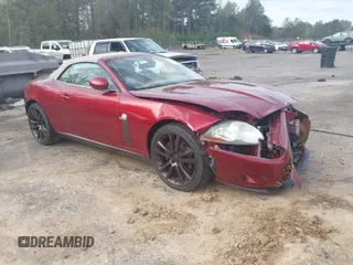 2008 Jaguar XK with VIN SAJWA44B485B24981, listed as a IAAI auction lot 41866497 with 84,920 mi miles. Bid and sale history available at carsss.com. Image 1.