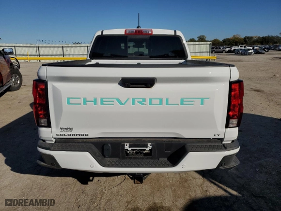 2023 Chevrolet Colorado 2WD LT with VIN 1GCPSCEK1P1235693, listed as a Copart auction lot 78541374 with 8,377 mi miles and Salvage Title. Bid and sale history available at carsss.com. Image 6.