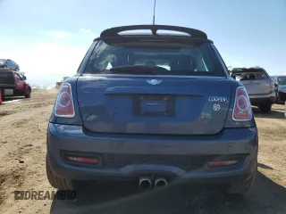 2011 MINI Hardtop S with VIN WMWSV3C57BTY13899, listed as a Copart auction lot 55802555 with 73,012 mi miles and Salvage title. Bid and sale history available at DreamBid. Image 6.
