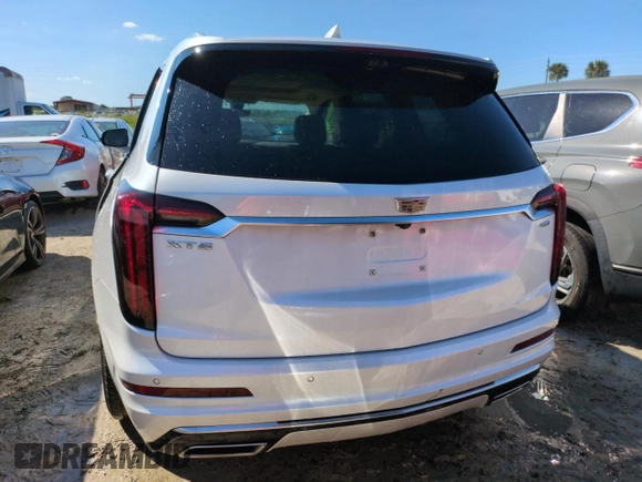 2021 Cadillac XT6 Premium Luxury with VIN 1GYKPCRS9MZ223076, listed as a Copart auction lot 73992904 with 0 mi miles and Non Repairable. Bid and sale history available at carsss.com. Image 6.