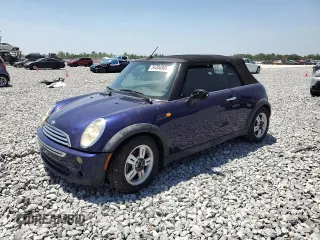 2005 MINI Convertible with VIN WMWRF33435TF61157, listed as a Copart auction lot 54304905 with Not provided miles and Salvage title. Bid and sale history available at DreamBid. Image 1.