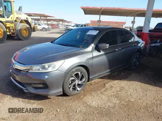 2017 Honda Accord Sedan LX with VIN 1HGCR2F31HA046878, listed as a IAAI auction lot 41927504 with 153,793 mi miles. Bid and sale history available at carsss.com. Image 2.