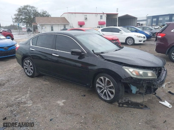 2015 Honda Accord Sedan Sport with VIN 1HGCR2F54FA239170, listed as a IAAI auction lot 41733576 with 111,621 mi miles. Bid and sale history available at carsss.com. Image 13.