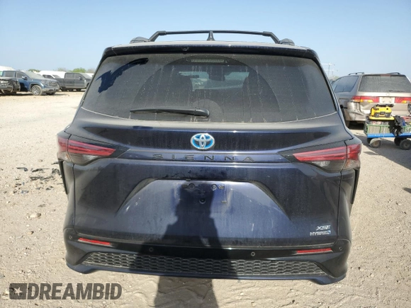 2024 Toyota Sienna XSE with VIN 5TDXRKECXRS217830, listed as a Copart auction lot 49269795 with 7,618 mi miles and Salvage Title. Bid and sale history available at carsss.com. Image 6.